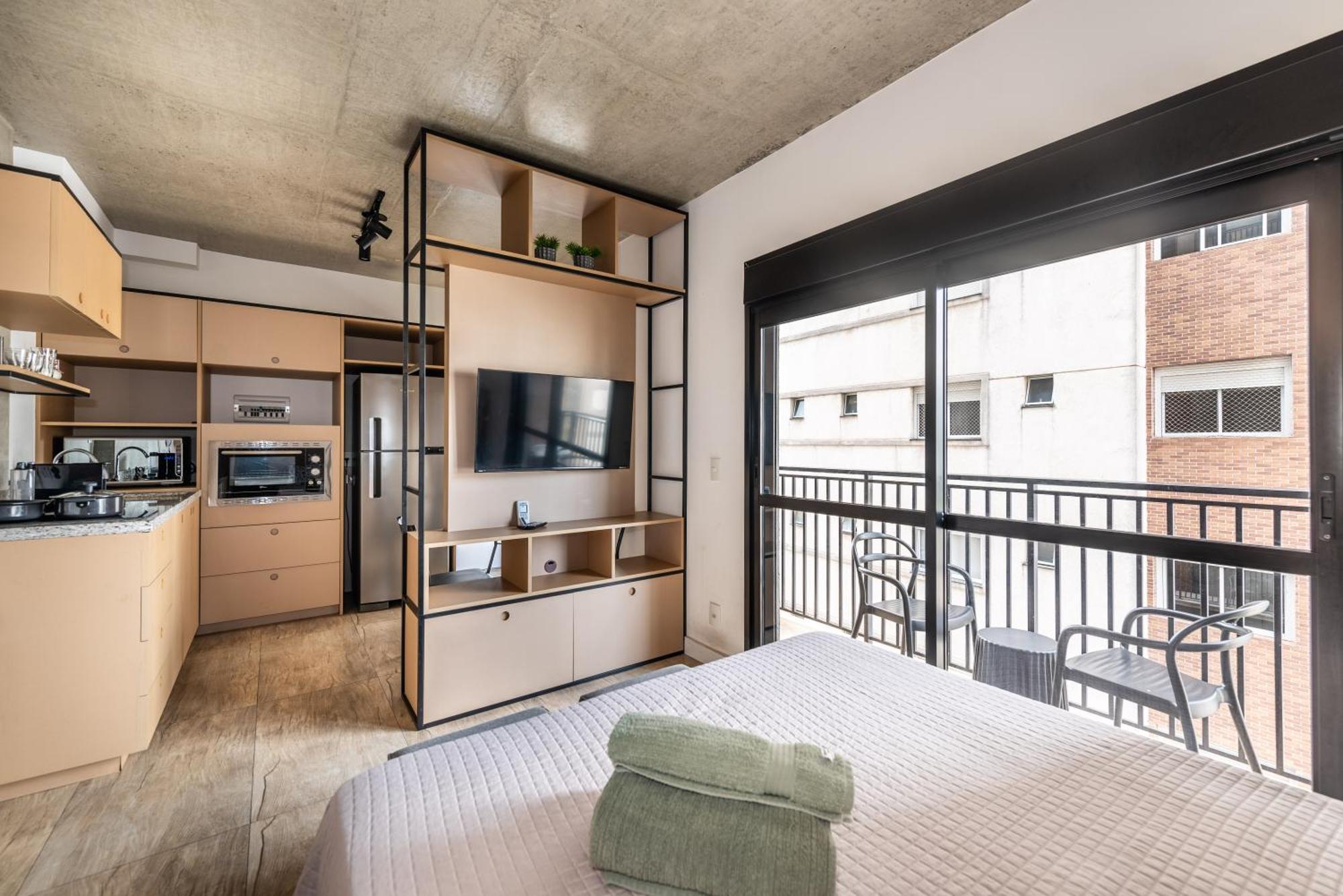83 New Studio Next Paulista Av, Fast Wifi And Balcony São Paulo Exterior photo