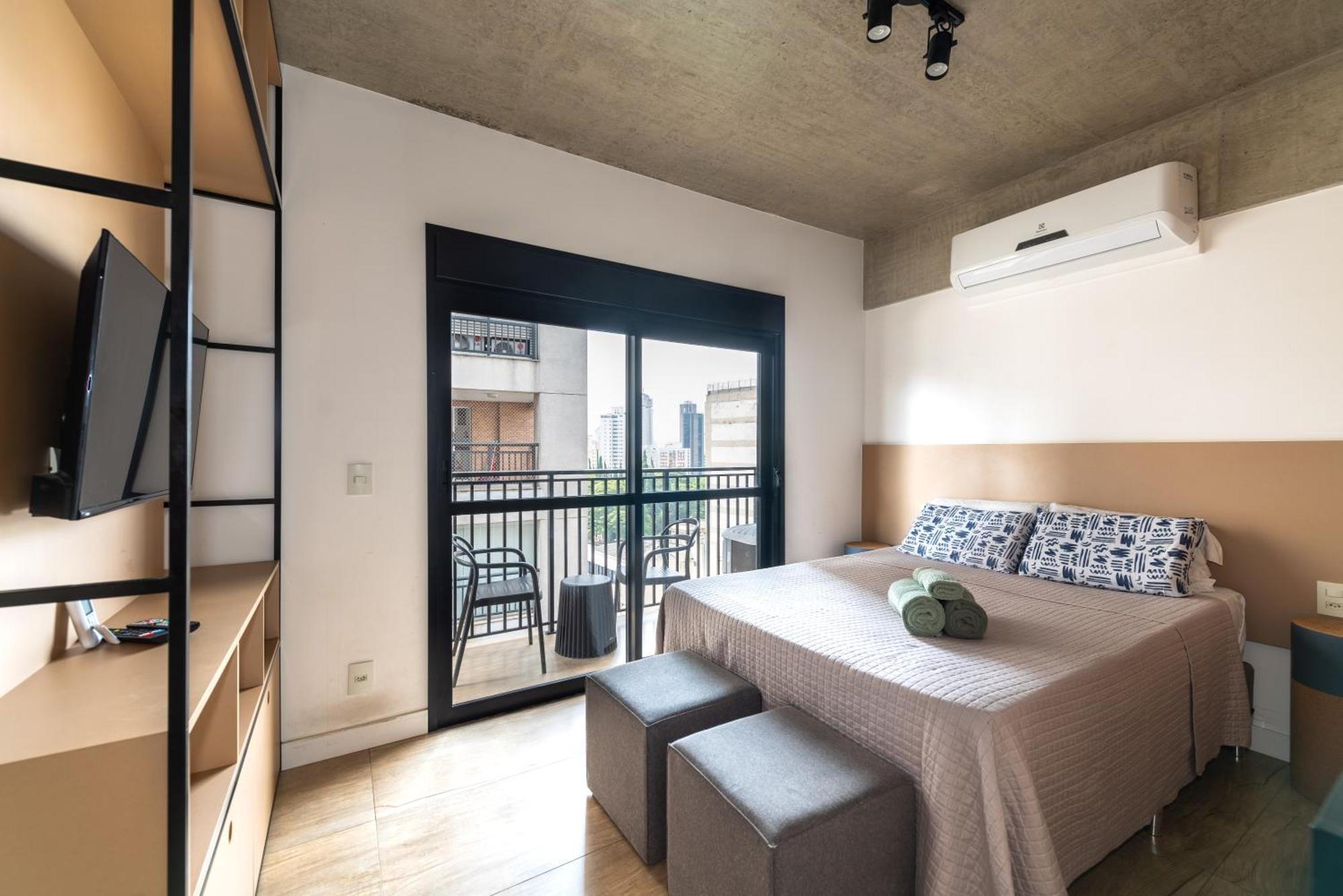 83 New Studio Next Paulista Av, Fast Wifi And Balcony São Paulo Exterior photo